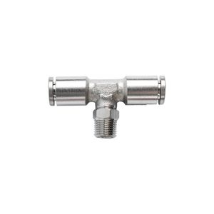Metal Pu Fitting T-joint 6mm 1/8' M
